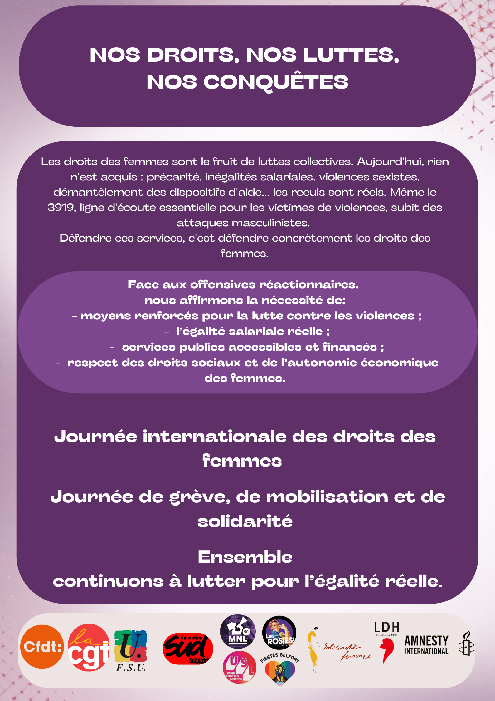 Flyer 8 mars 2026